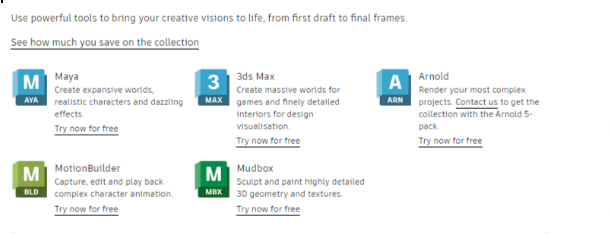 Autodesk software collection for product design and manufacturing to use an Autodesk discount code in the white background