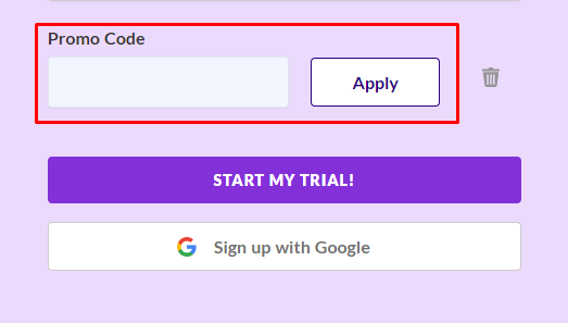How do I use my Patriot Software promo code?