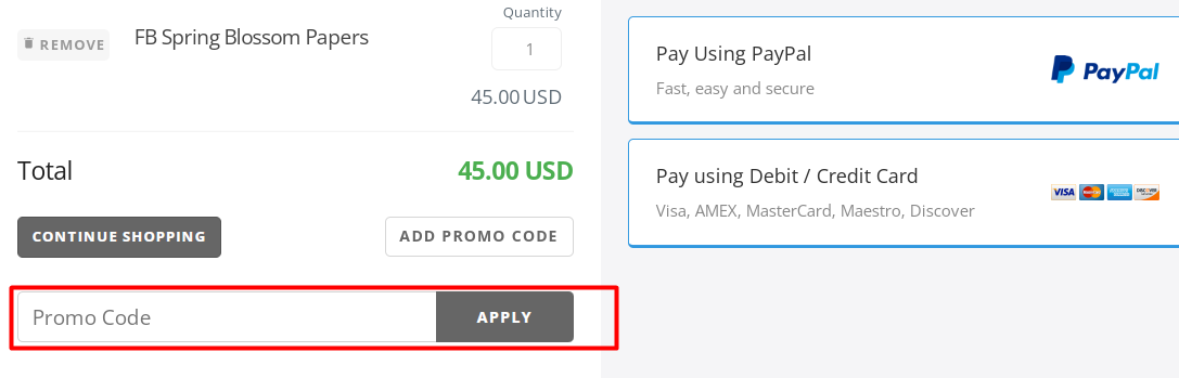 How do I use my Florabella Collection promo code?