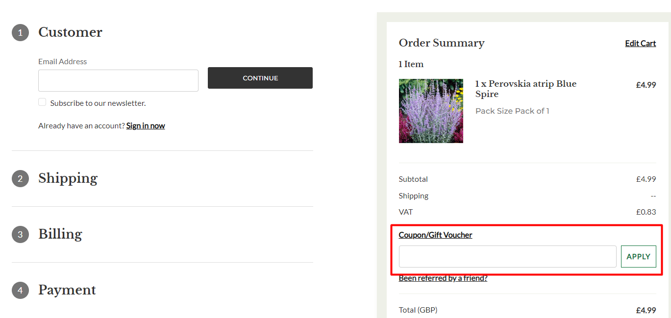 How do I use my J.Parker’s coupon code?