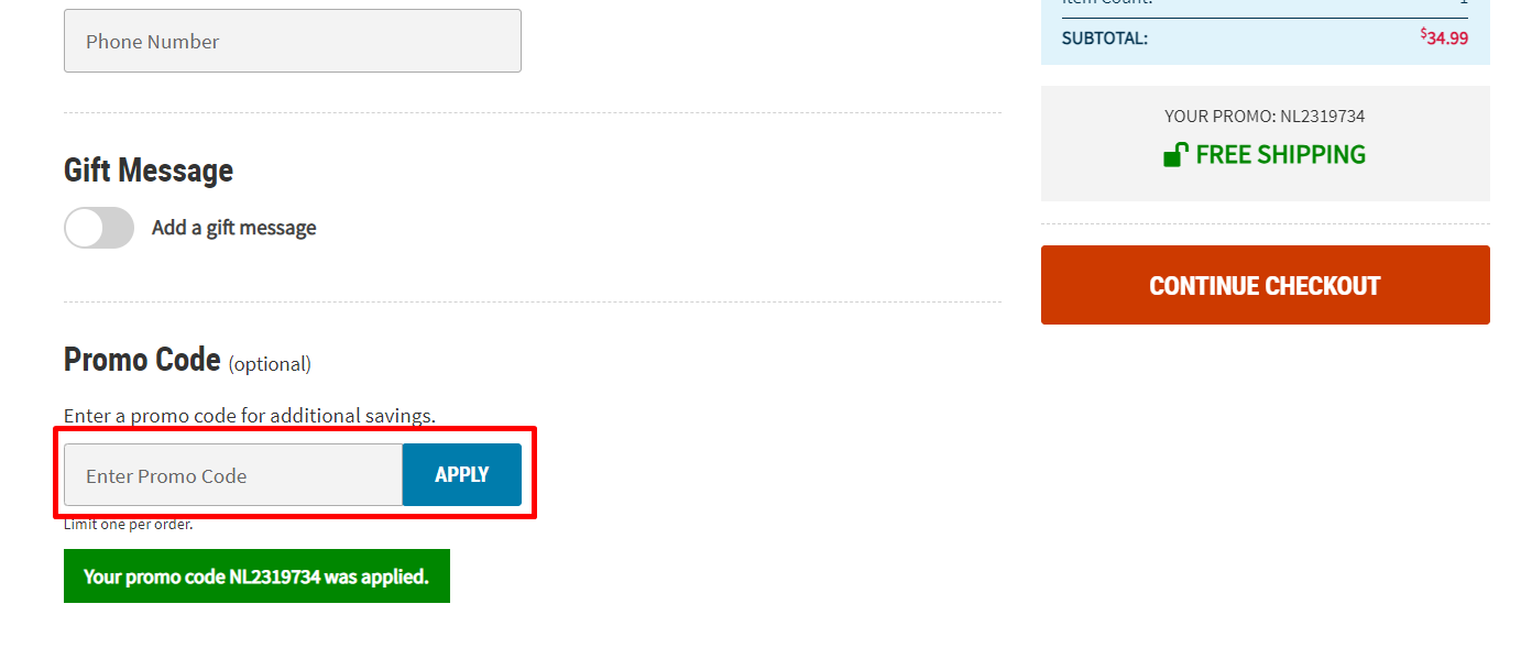 How do I use my Oriental Trading promo code?