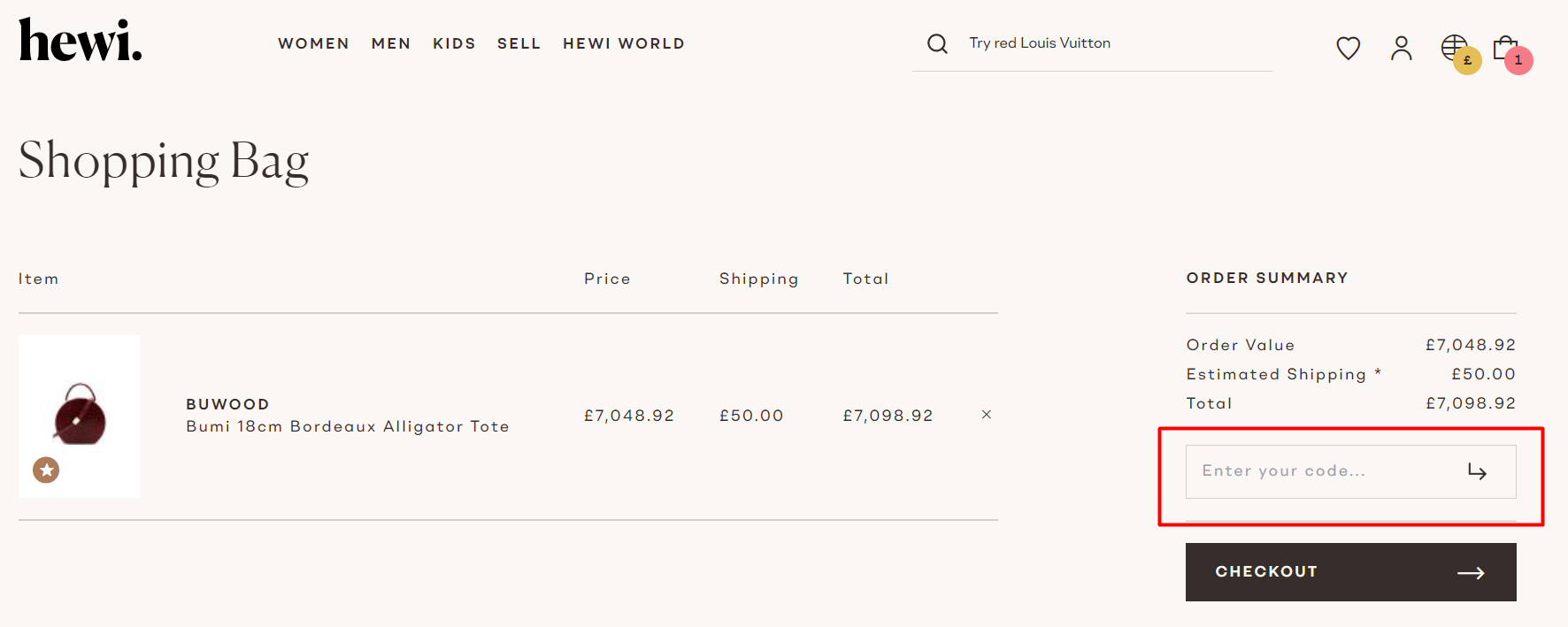 How do I use my Hewi discount code?