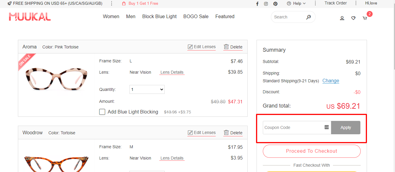 How Do I Use My MUUKAL Promo Code?