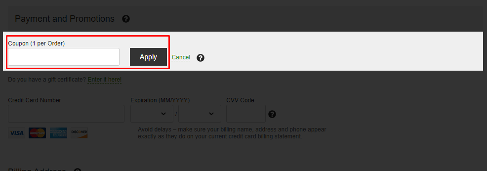 How do I use my CampSaver coupon code?