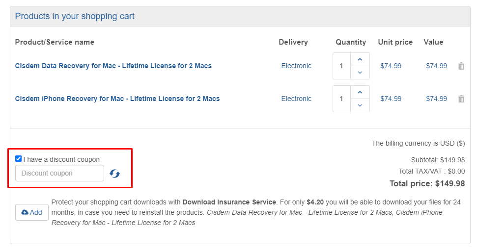 How do I use my Cisdem discount code?