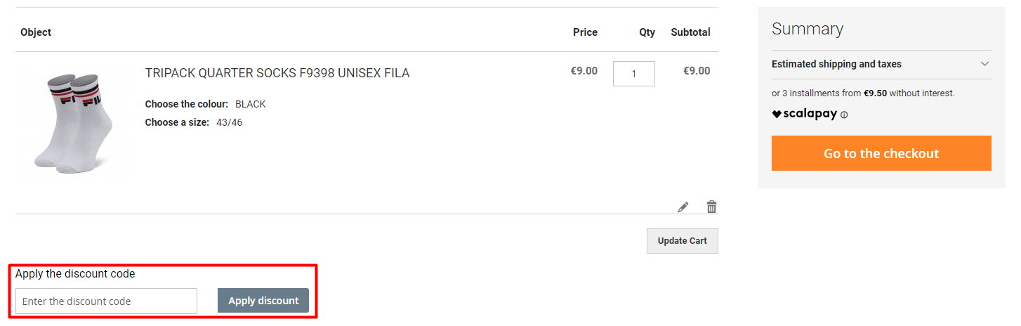 How do I use my Baronionline discount code?
