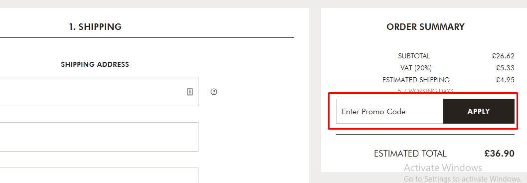 How do I use my Zwilling promo code?