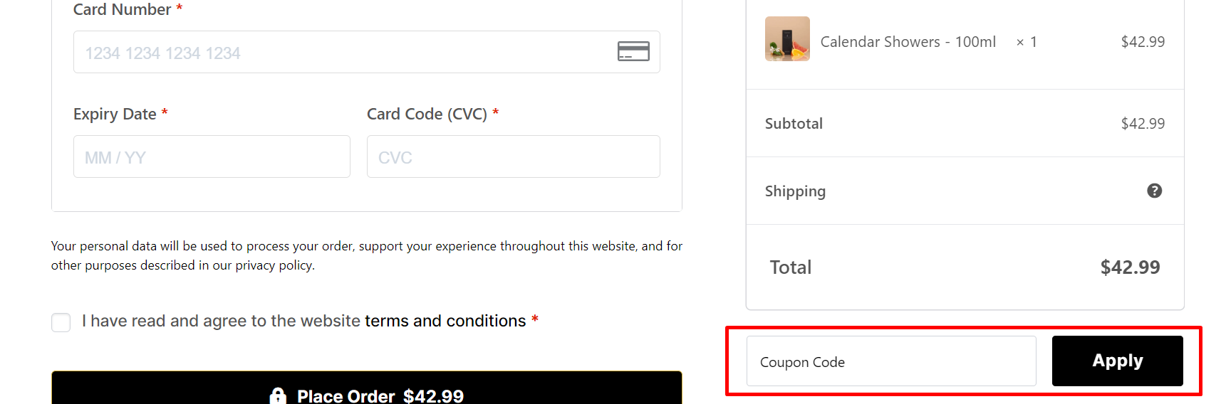 How do I use my Aromatic Homes coupon code?
