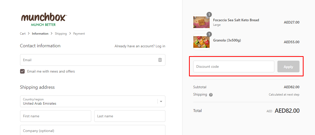 Dhs.10 Off Munch Box Promo Codes May 2024