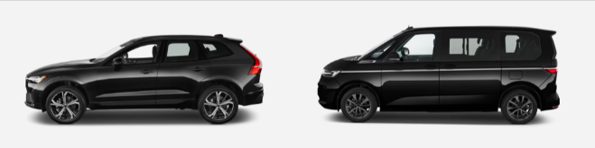 Enterprise Rent-A-Car car hiring services with beautiful black cars