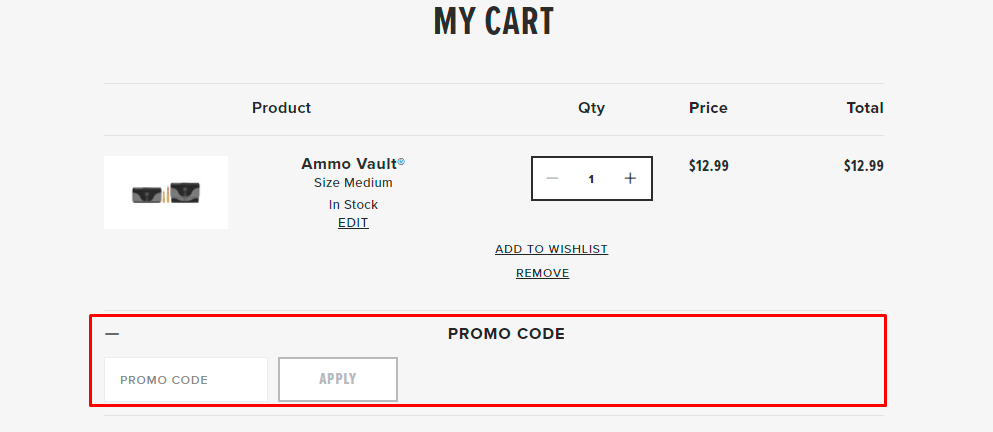 How do I use my Frankford Arsenal promo code?
