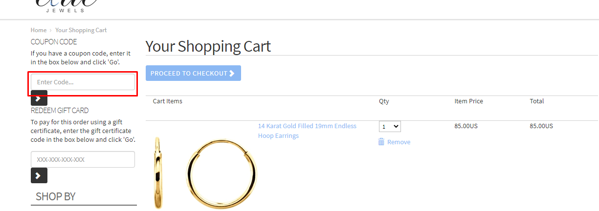 How do I use my EliteJewels.com coupon code?