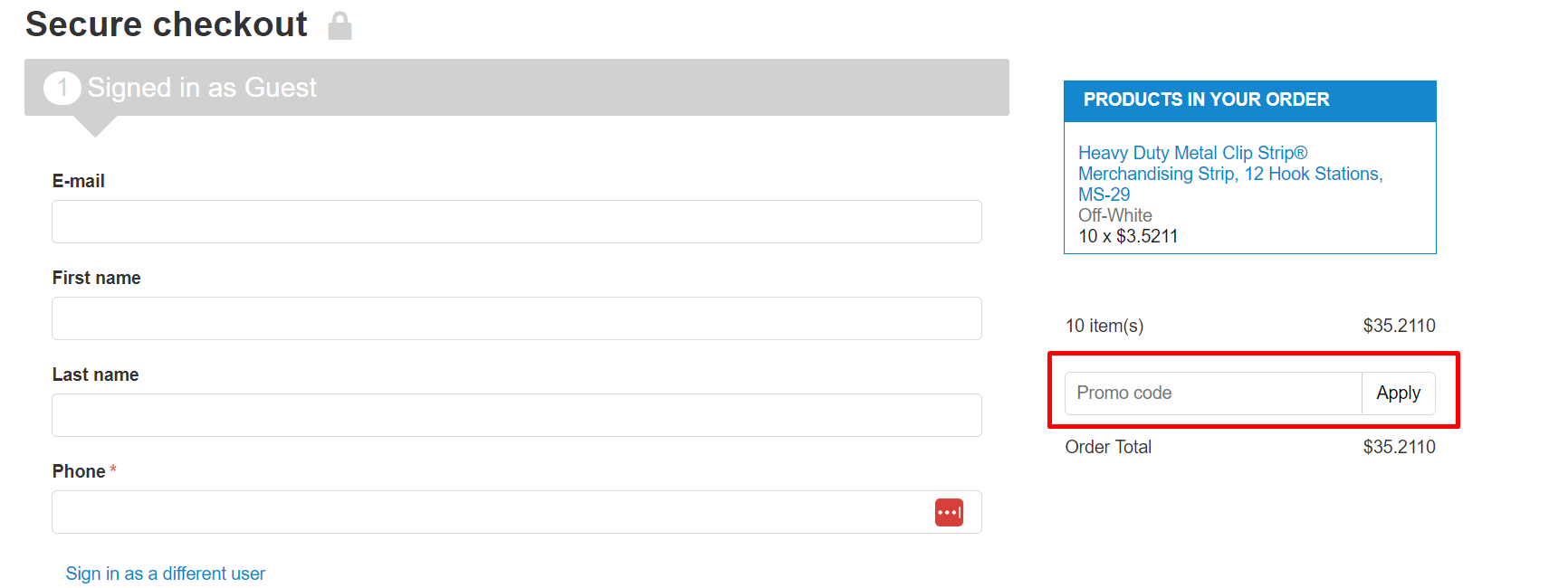 How do I use my Clip Strip promo code?