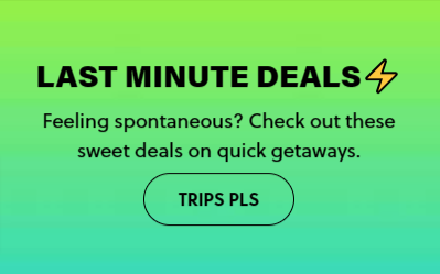 a picture of where to get last-minute trips