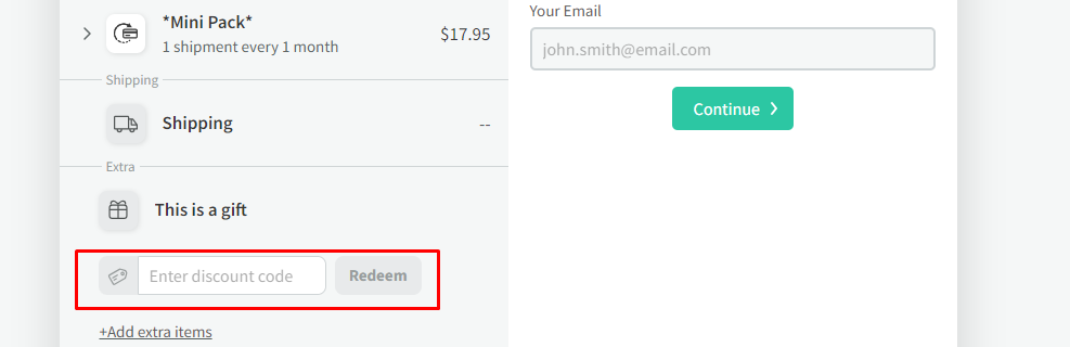 How can I use my Try My Snacks discount code?