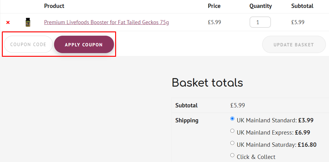 How do I use my HugglePets coupon code?