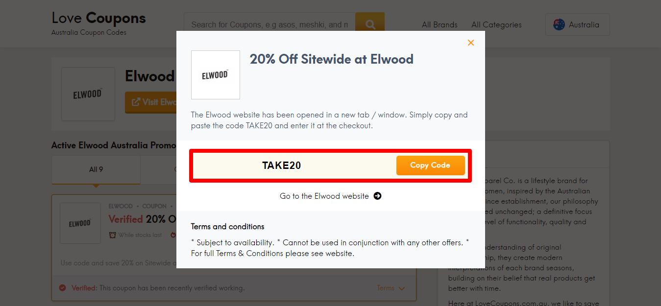 Verified 10 Off Elwood Coupon and Promo Codes