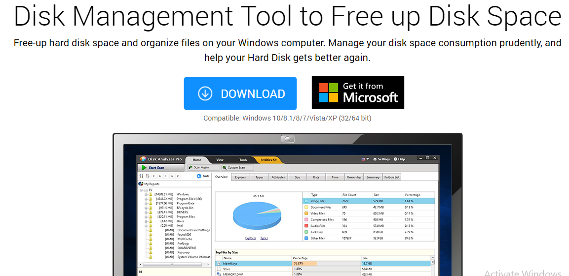 About Disk Analyzer Pro Homepage