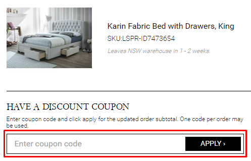 How do I use my LivingStyles coupon code?