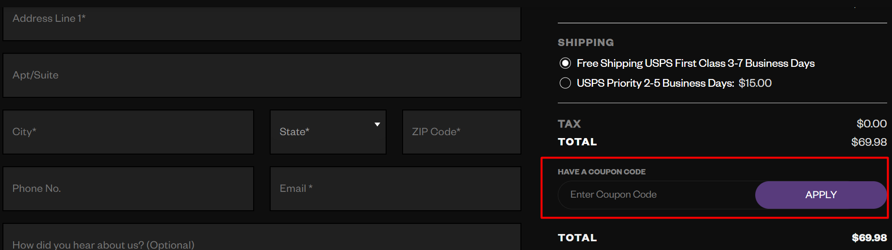 How do I use my Delta Munchies coupon code?