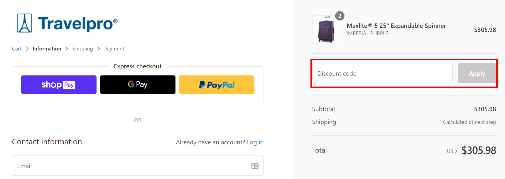 Travelpro Coupon Codes April 2023 LoveCoupons