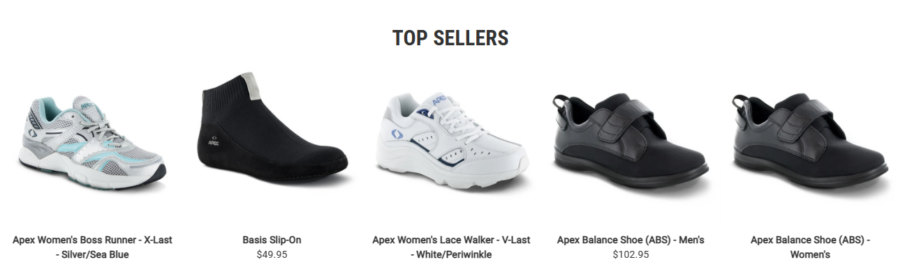 Apex top sellers