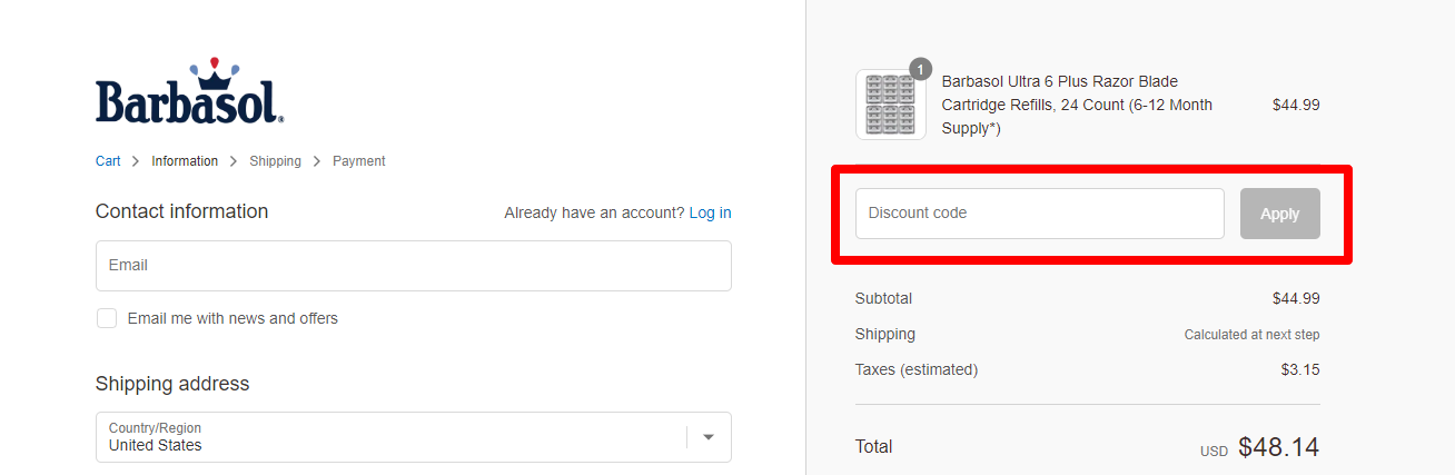 How Do I Use My Discount Code