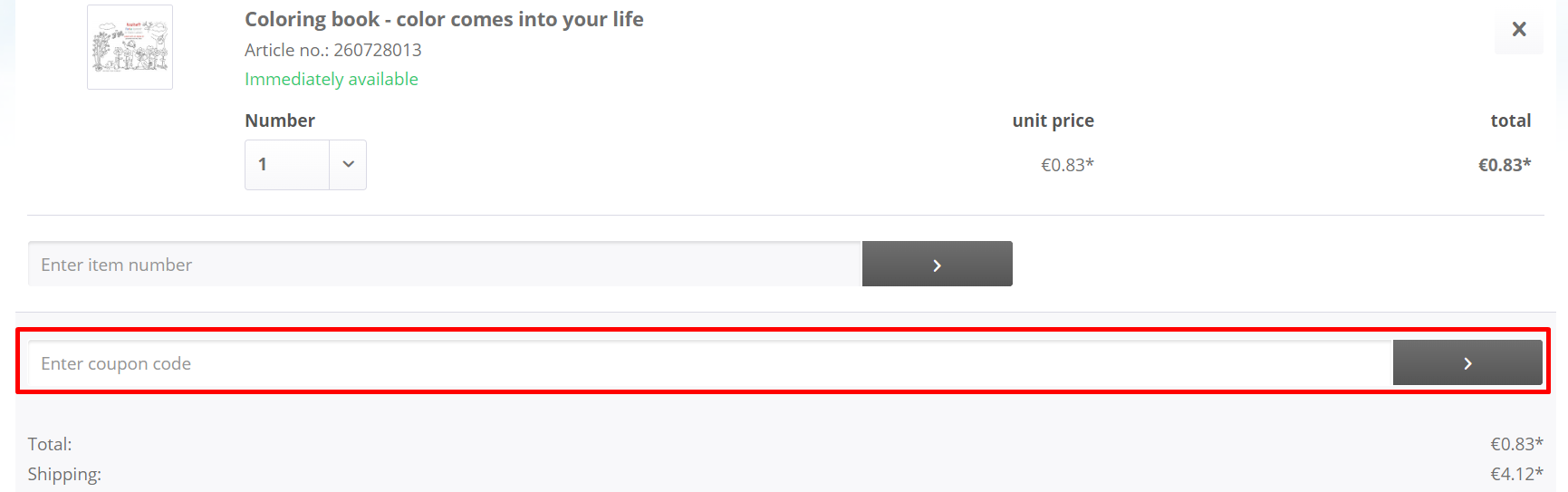 How do I use my Religioese Geschenke coupon code?