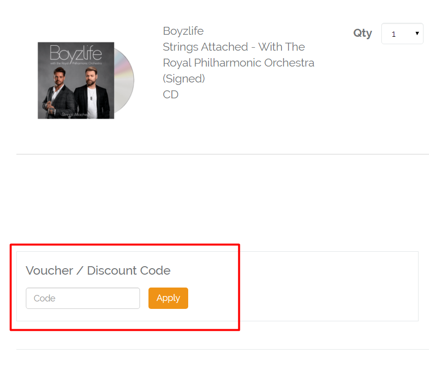 How do I use my Townsend Music discount code?