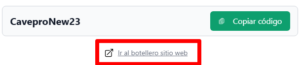 enlace a la tienda de la marca con descuentos de botellero