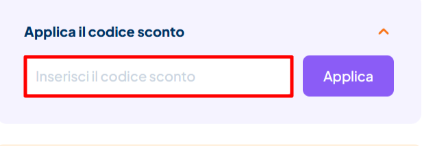 carrello del sito ufficiale Farmacia Soccavo dove poter incollare il codice sconto Farmacia Soccavo e risparmiare