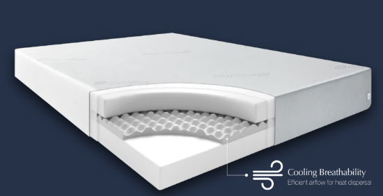 Get an Ergoflex mattress with temperature regulation