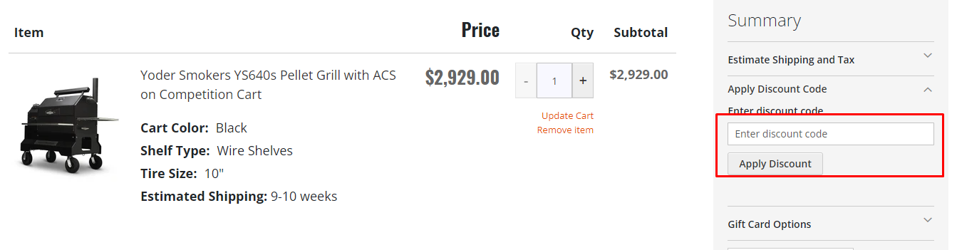 How do I use my All Things Barbecue discount code?
