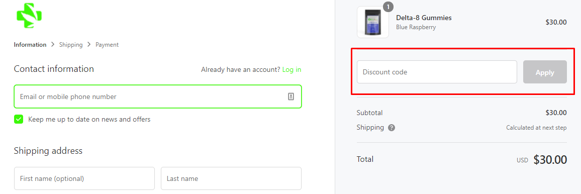 How do I use my PharmaXtracts discount code?