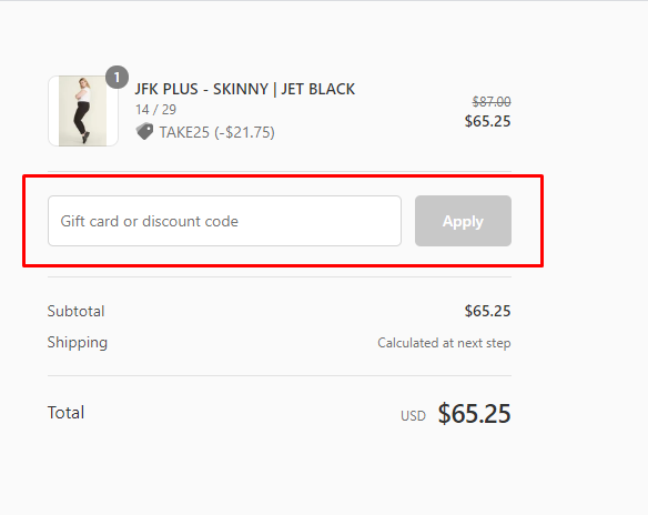 How do I use my Warp + Weft discount code?