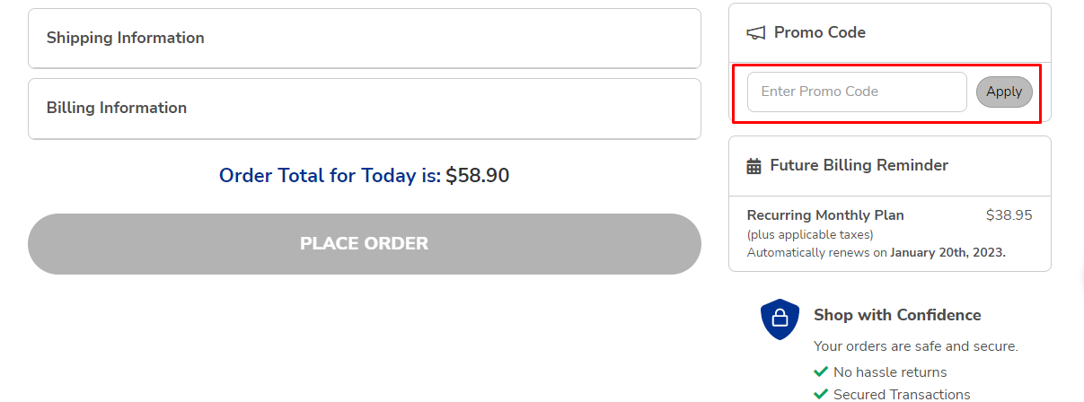 How do I use my Alert1 promo code?