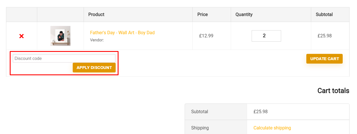 How do I use my Wakuda discount code?