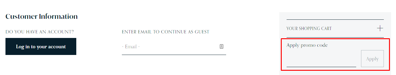 How do I use my Wedgwood promo code?