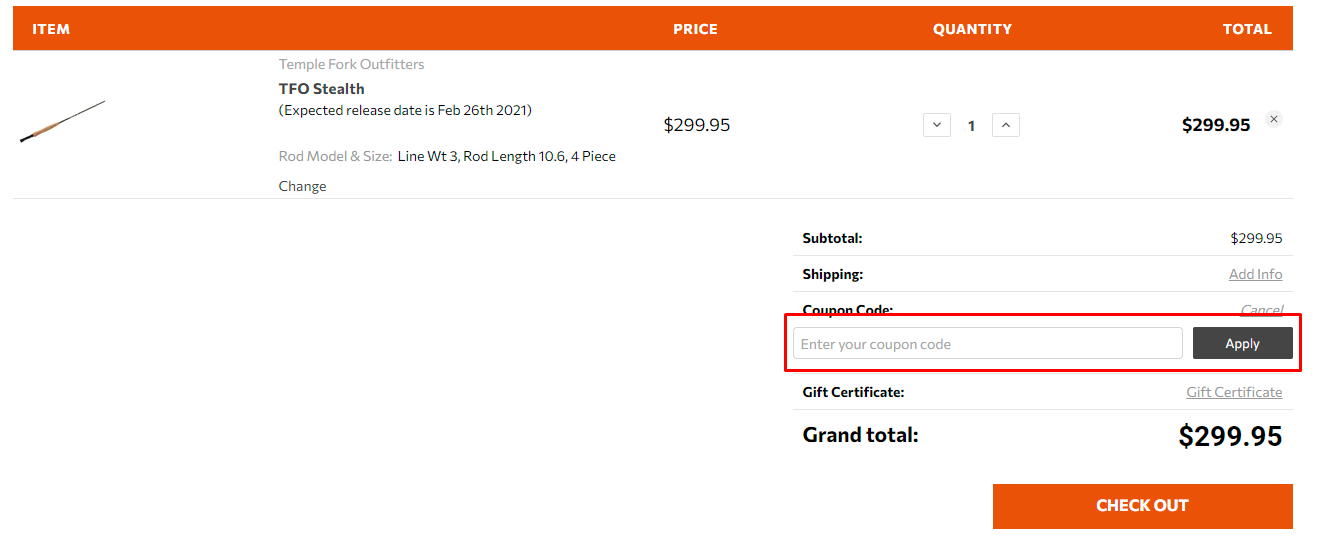 How do I use my RiverBum coupon code?