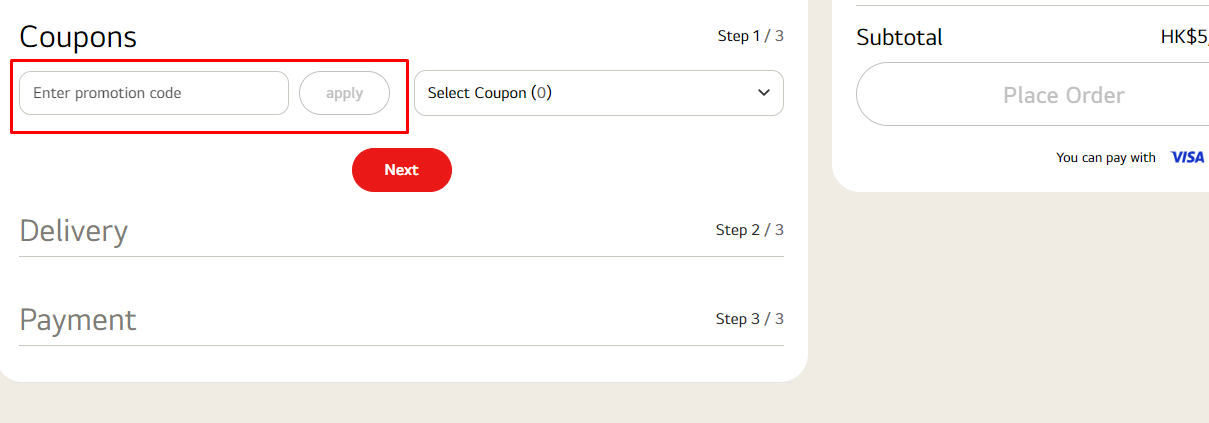 How do I use my LG Electronics coupon code?