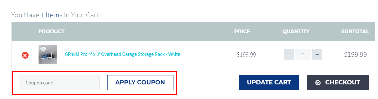 How do I use my Fleximounts coupon code?
