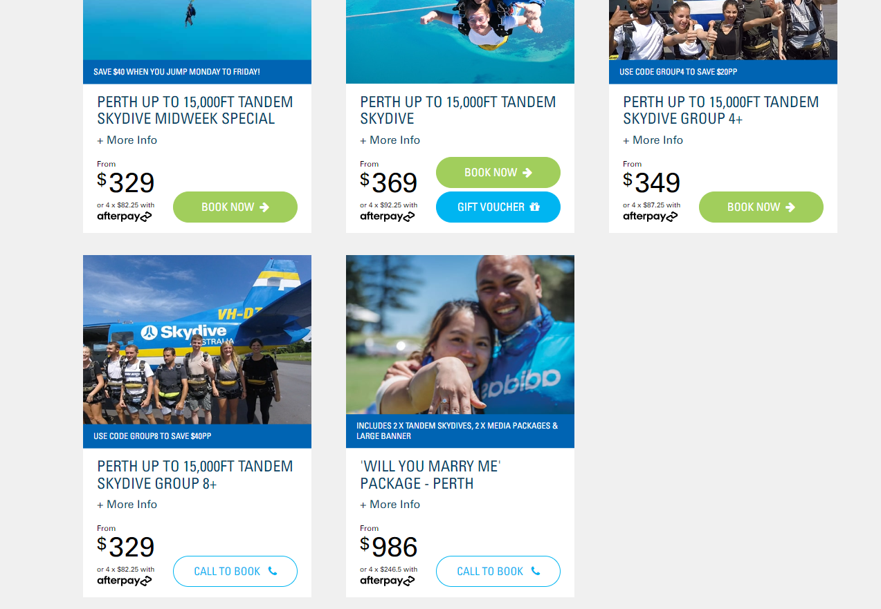 Verified 40 Off Skydive Australia Coupon and Promo Codes