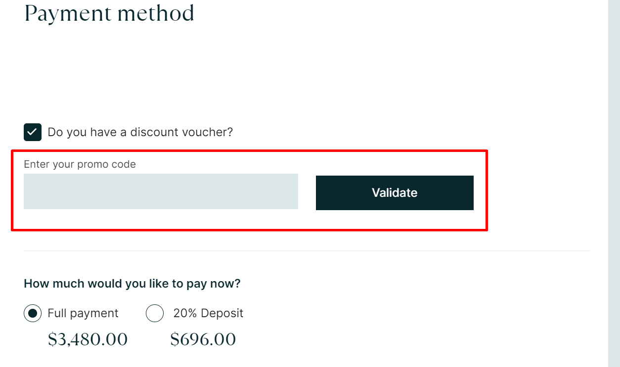 How do I use my Bahia Principe promo code?