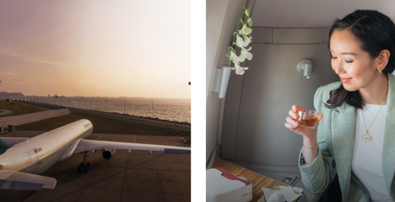 Cathay Pacific aircraft and fleet with flight classes for UK travellers