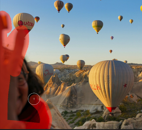 Landscape being edited in Luminar (Skylum)