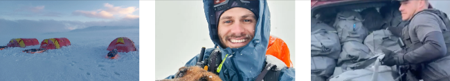 Highlander outdoor gear worn by a man in the UK