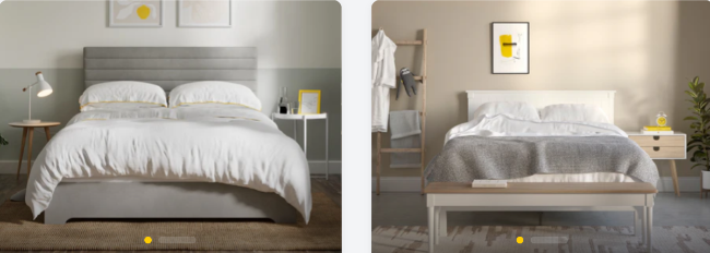 luxurious bed from teh Eve Sleep website for Uk customers