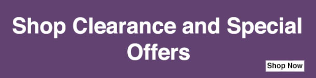 The Sewing Online clerance page banner from their website