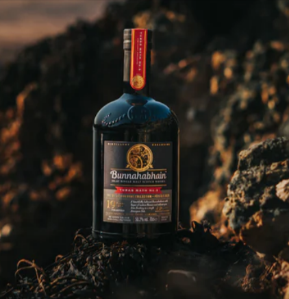 A Bunnahabhain bottle of whisky