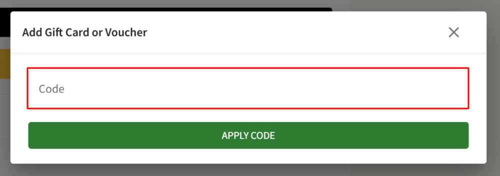 The eden.co.uk checkout page with where to paste the eden.co.uk discount code in a red box
